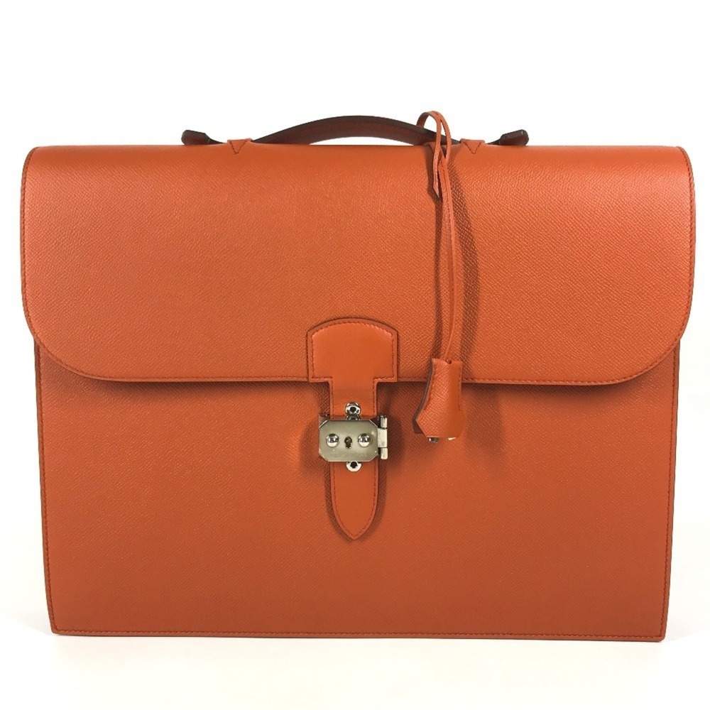 HERMES Sac à Dépêches 38 Tote Bag, Shoulder Handbag, Document Business Epsom ...